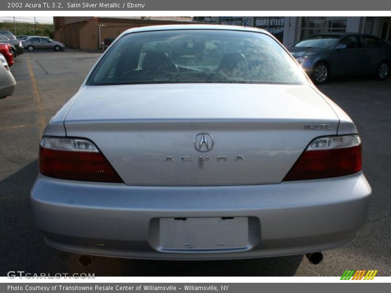Satin Silver Metallic / Ebony 2002 Acura TL 3.2