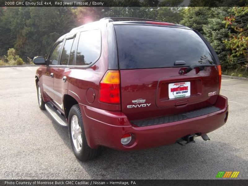 Red Jewel Tintcoat / Ebony 2008 GMC Envoy SLE 4x4