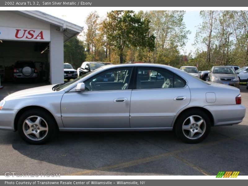 Satin Silver Metallic / Ebony 2002 Acura TL 3.2