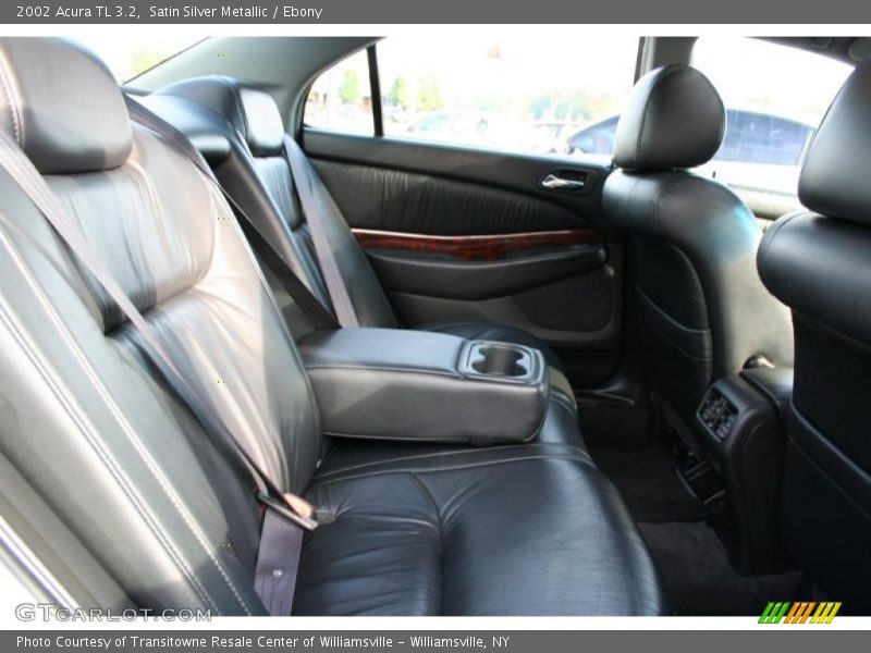 Satin Silver Metallic / Ebony 2002 Acura TL 3.2
