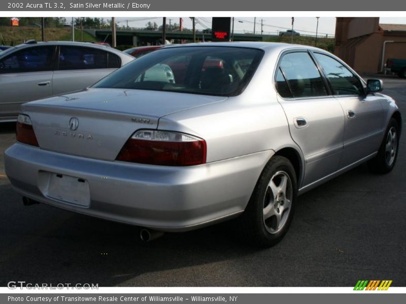 Satin Silver Metallic / Ebony 2002 Acura TL 3.2