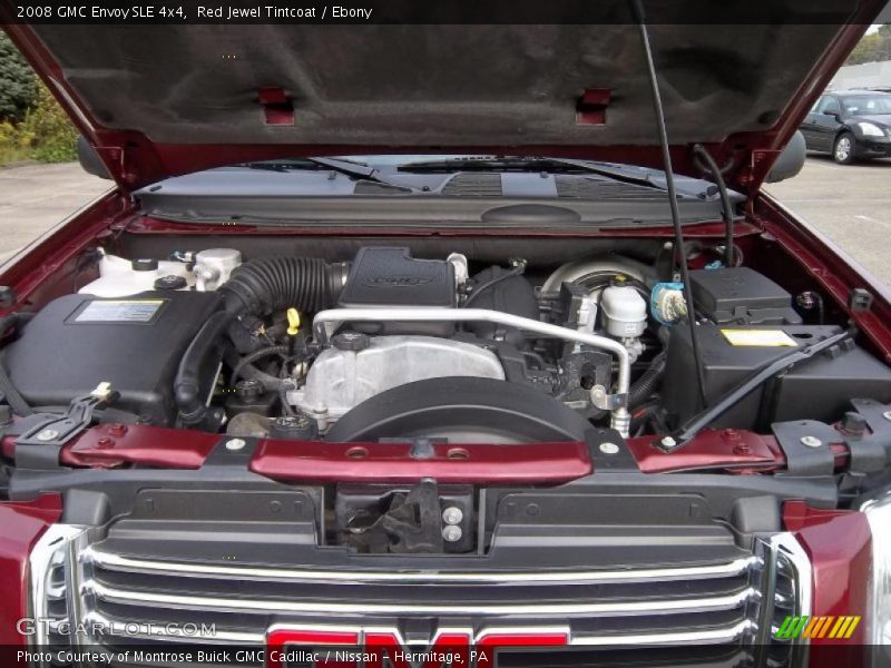 Red Jewel Tintcoat / Ebony 2008 GMC Envoy SLE 4x4