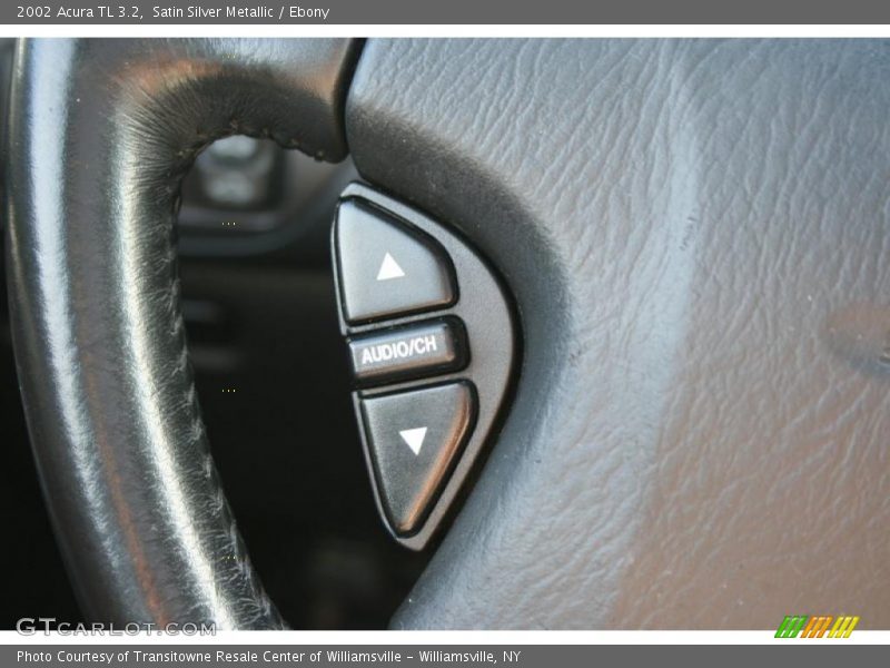 Satin Silver Metallic / Ebony 2002 Acura TL 3.2