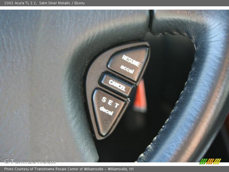 Satin Silver Metallic / Ebony 2002 Acura TL 3.2