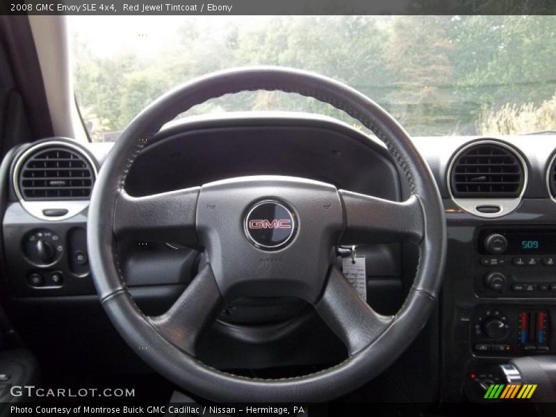 Red Jewel Tintcoat / Ebony 2008 GMC Envoy SLE 4x4