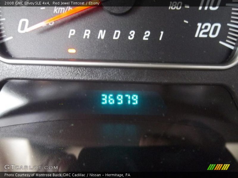 Red Jewel Tintcoat / Ebony 2008 GMC Envoy SLE 4x4