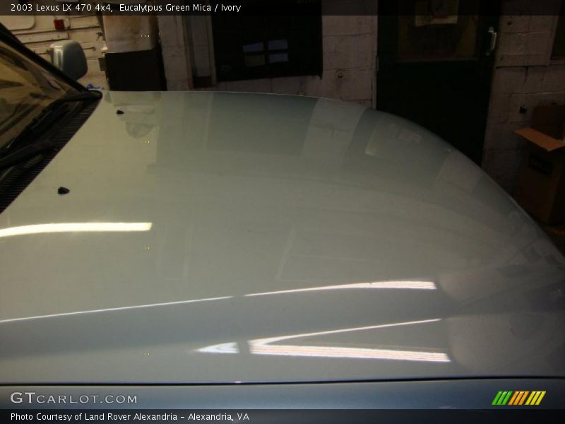 Eucalytpus Green Mica / Ivory 2003 Lexus LX 470 4x4
