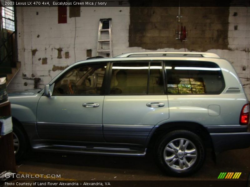 Eucalytpus Green Mica / Ivory 2003 Lexus LX 470 4x4