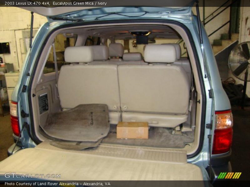 Eucalytpus Green Mica / Ivory 2003 Lexus LX 470 4x4