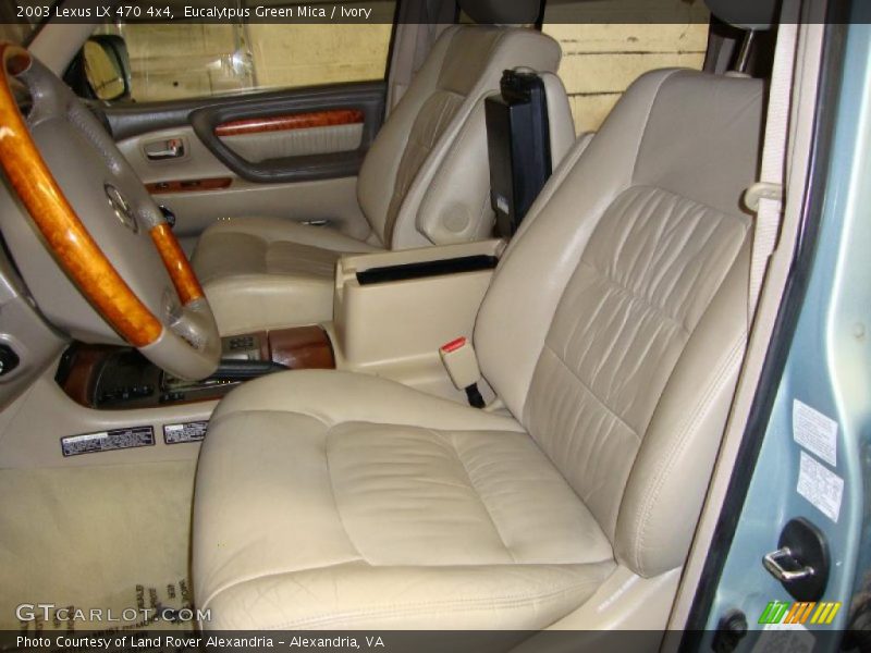 Eucalytpus Green Mica / Ivory 2003 Lexus LX 470 4x4