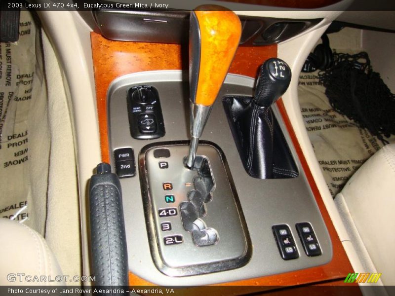 Eucalytpus Green Mica / Ivory 2003 Lexus LX 470 4x4