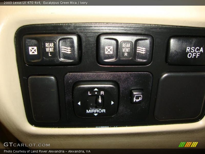 Eucalytpus Green Mica / Ivory 2003 Lexus LX 470 4x4