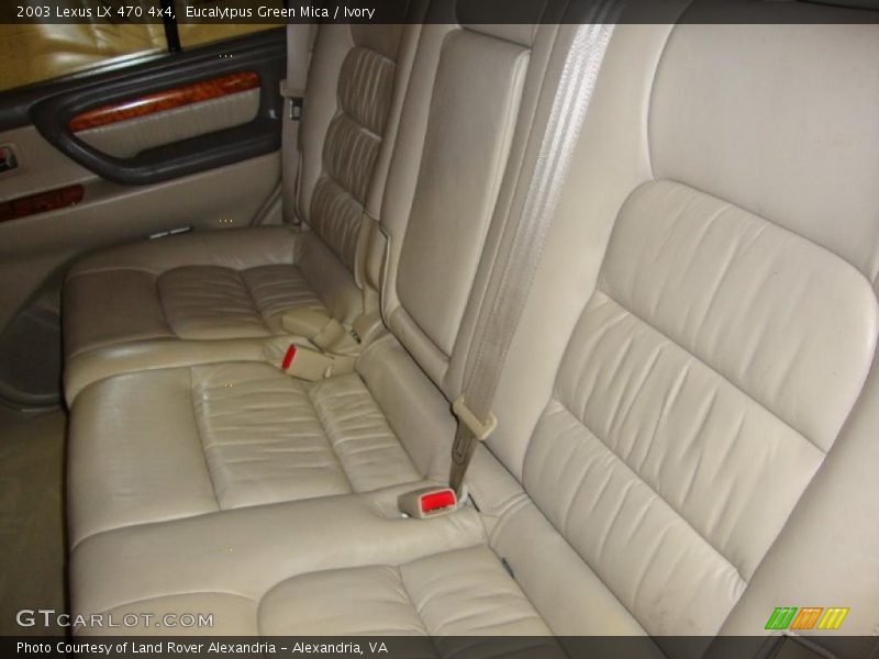 Eucalytpus Green Mica / Ivory 2003 Lexus LX 470 4x4
