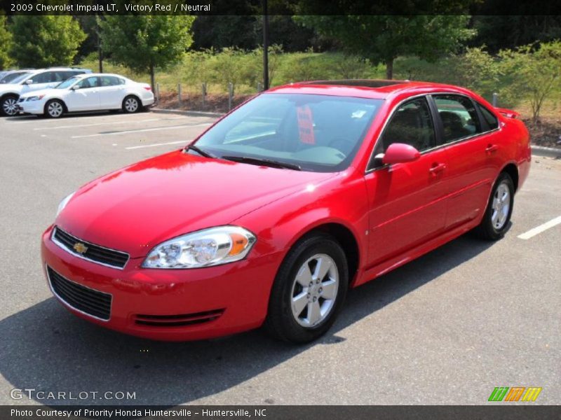 Victory Red / Neutral 2009 Chevrolet Impala LT