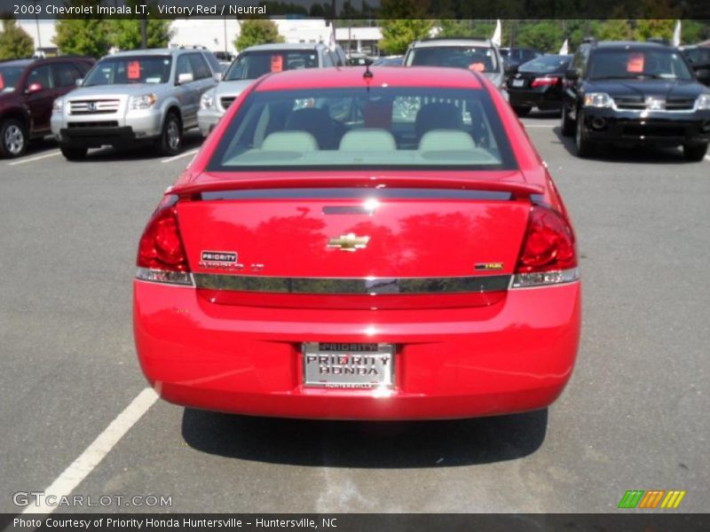 Victory Red / Neutral 2009 Chevrolet Impala LT