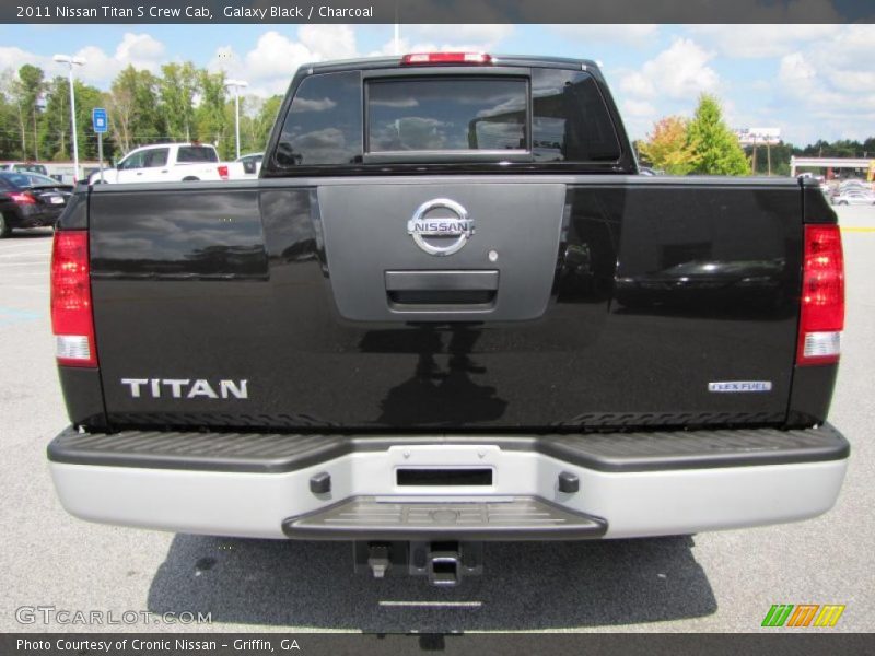 Galaxy Black / Charcoal 2011 Nissan Titan S Crew Cab