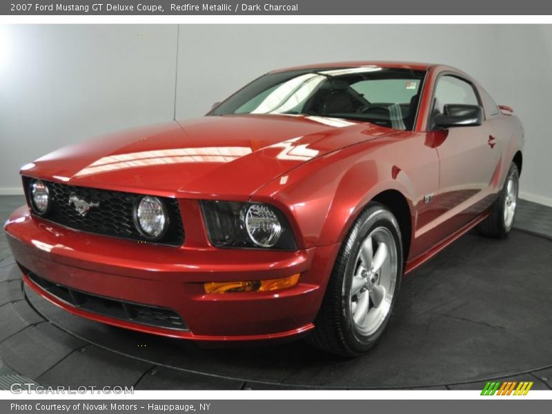 Redfire Metallic / Dark Charcoal 2007 Ford Mustang GT Deluxe Coupe
