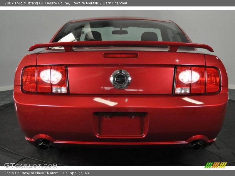 Redfire Metallic / Dark Charcoal 2007 Ford Mustang GT Deluxe Coupe