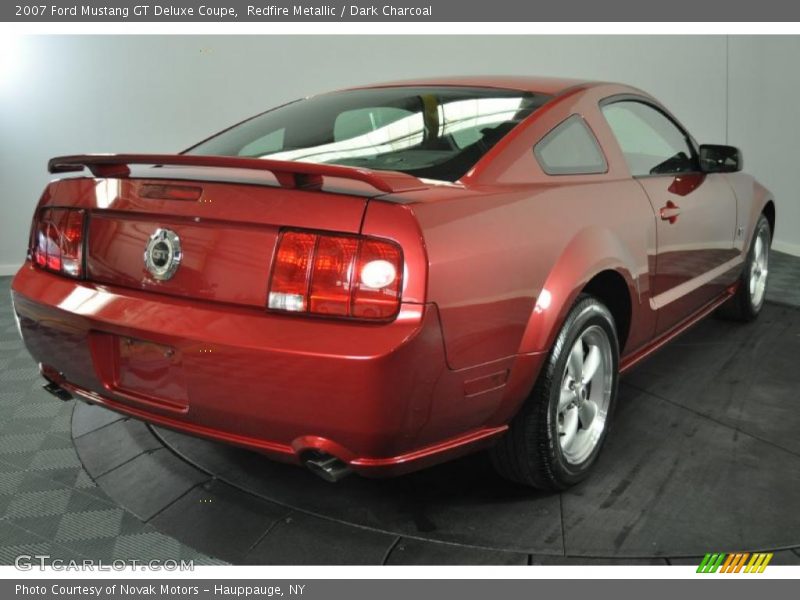 Redfire Metallic / Dark Charcoal 2007 Ford Mustang GT Deluxe Coupe