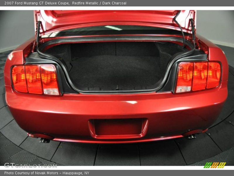 Redfire Metallic / Dark Charcoal 2007 Ford Mustang GT Deluxe Coupe