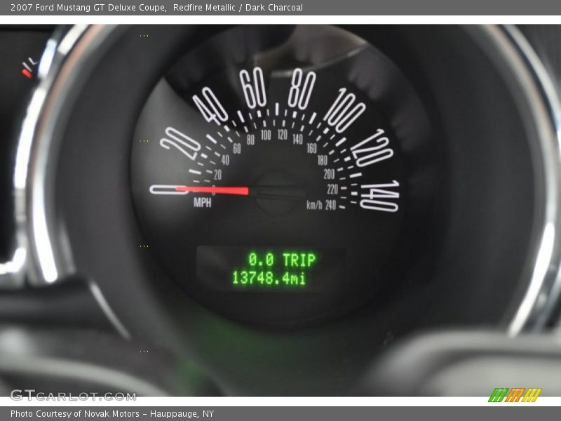 Redfire Metallic / Dark Charcoal 2007 Ford Mustang GT Deluxe Coupe
