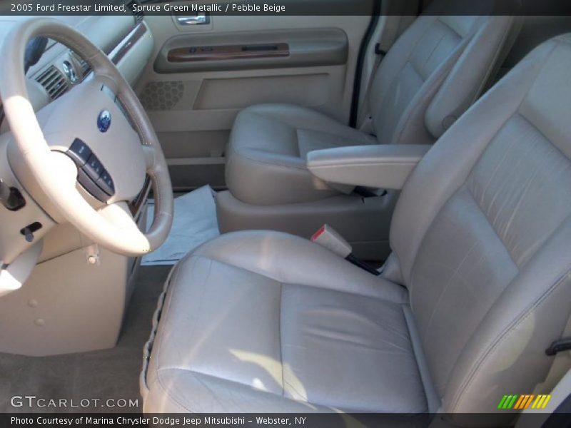 Spruce Green Metallic / Pebble Beige 2005 Ford Freestar Limited