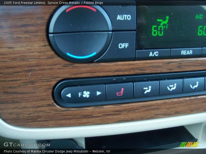 Spruce Green Metallic / Pebble Beige 2005 Ford Freestar Limited