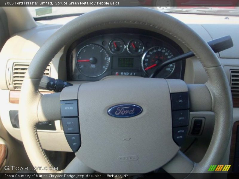 Spruce Green Metallic / Pebble Beige 2005 Ford Freestar Limited