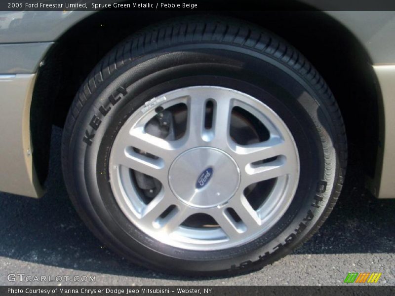 Spruce Green Metallic / Pebble Beige 2005 Ford Freestar Limited