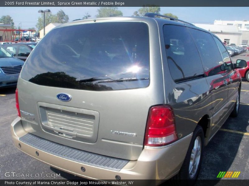 Spruce Green Metallic / Pebble Beige 2005 Ford Freestar Limited