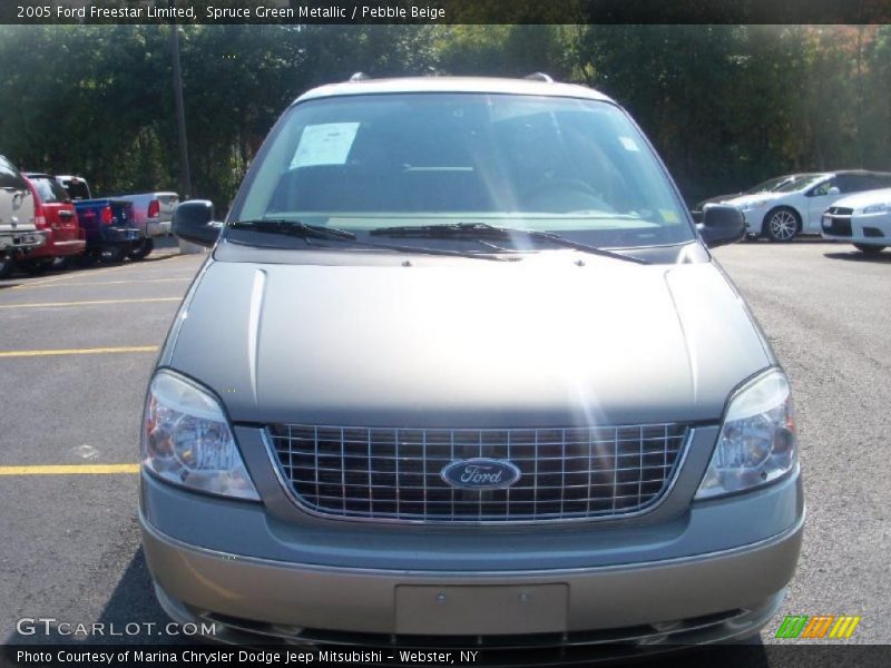 Spruce Green Metallic / Pebble Beige 2005 Ford Freestar Limited