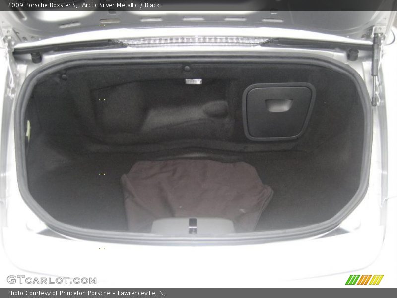 Arctic Silver Metallic / Black 2009 Porsche Boxster S