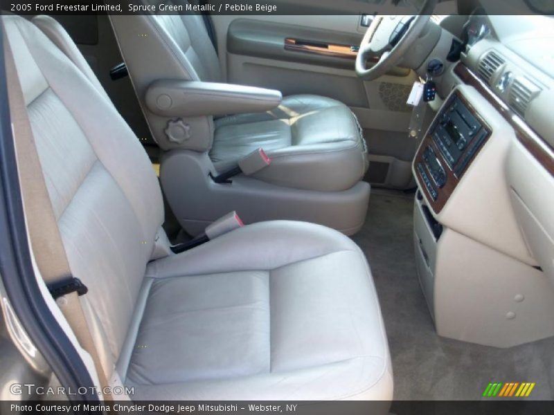 Spruce Green Metallic / Pebble Beige 2005 Ford Freestar Limited