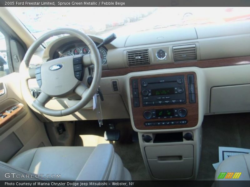 Spruce Green Metallic / Pebble Beige 2005 Ford Freestar Limited