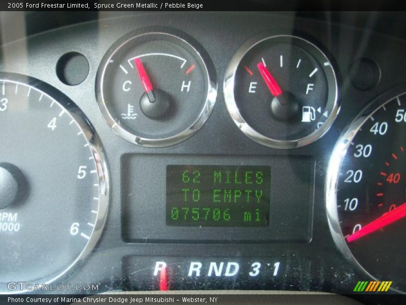 Spruce Green Metallic / Pebble Beige 2005 Ford Freestar Limited