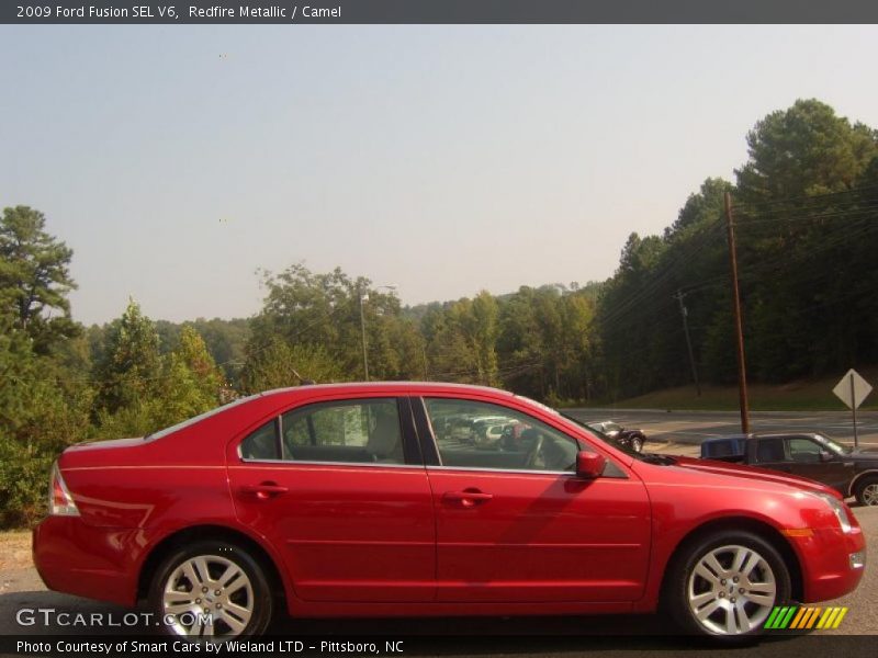 Redfire Metallic / Camel 2009 Ford Fusion SEL V6