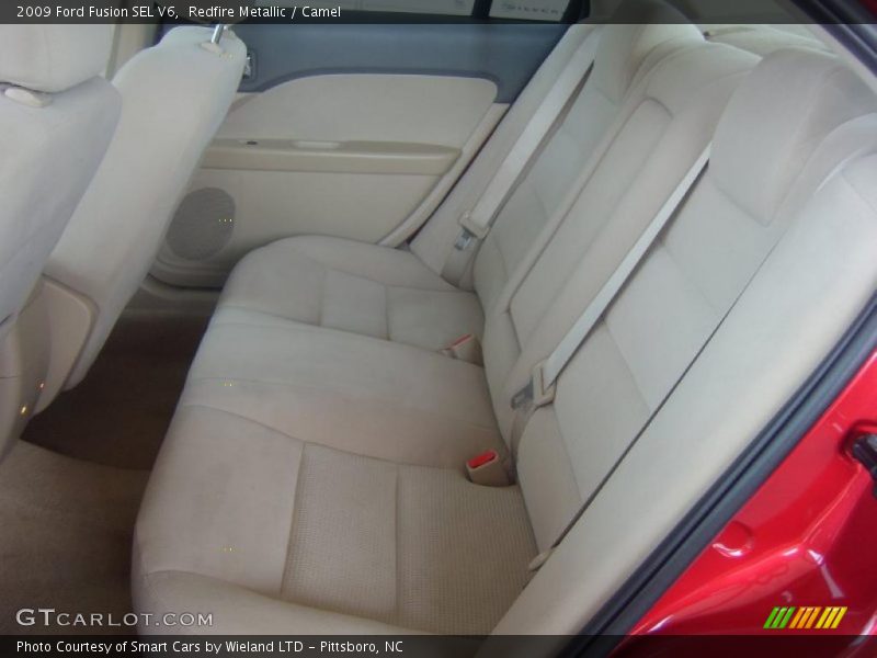 Redfire Metallic / Camel 2009 Ford Fusion SEL V6
