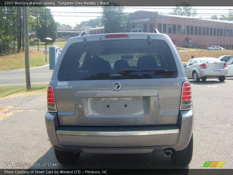 Tungsten Grey Metallic / Black 2007 Mercury Mariner Luxury