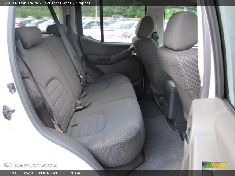 Avalanche White / Graphite 2008 Nissan Xterra S