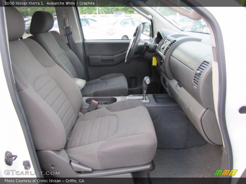 Avalanche White / Graphite 2008 Nissan Xterra S