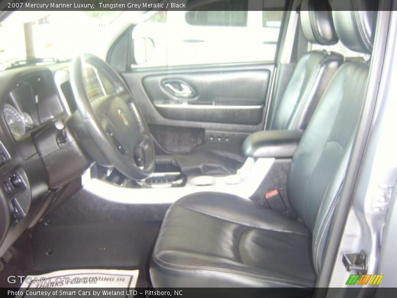 Tungsten Grey Metallic / Black 2007 Mercury Mariner Luxury