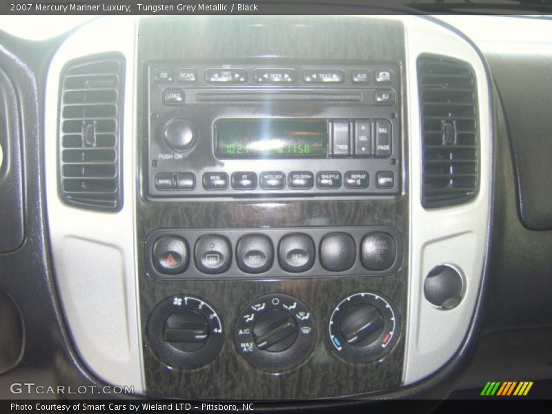 Tungsten Grey Metallic / Black 2007 Mercury Mariner Luxury