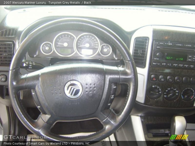 Tungsten Grey Metallic / Black 2007 Mercury Mariner Luxury
