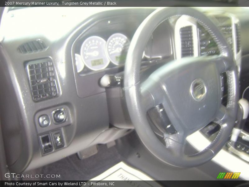 Tungsten Grey Metallic / Black 2007 Mercury Mariner Luxury