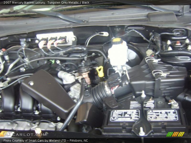 Tungsten Grey Metallic / Black 2007 Mercury Mariner Luxury