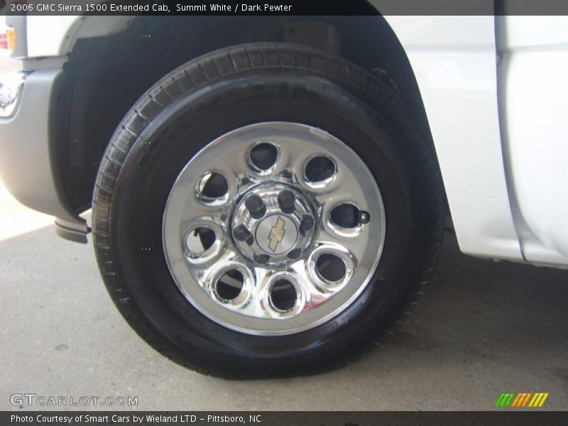 Summit White / Dark Pewter 2006 GMC Sierra 1500 Extended Cab