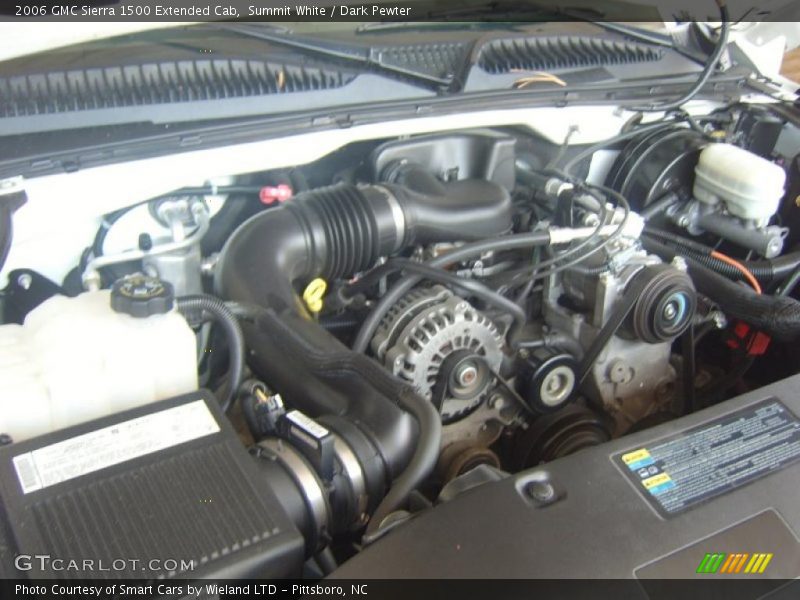 Summit White / Dark Pewter 2006 GMC Sierra 1500 Extended Cab