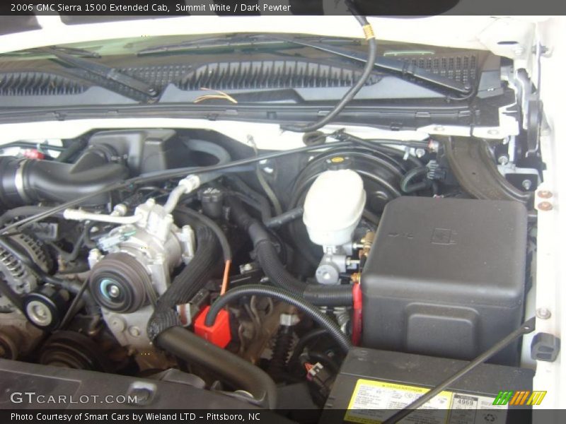 Summit White / Dark Pewter 2006 GMC Sierra 1500 Extended Cab