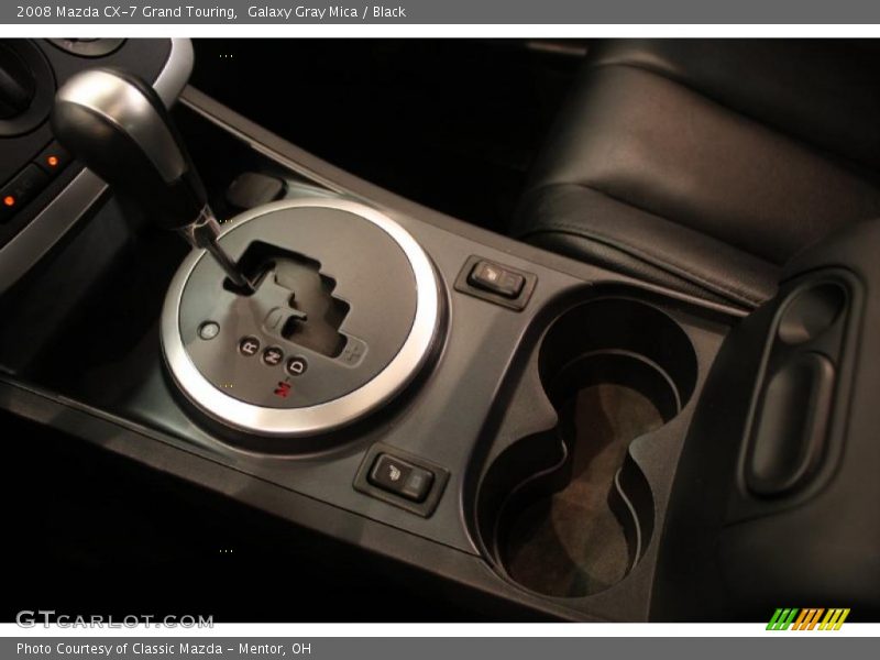 Galaxy Gray Mica / Black 2008 Mazda CX-7 Grand Touring