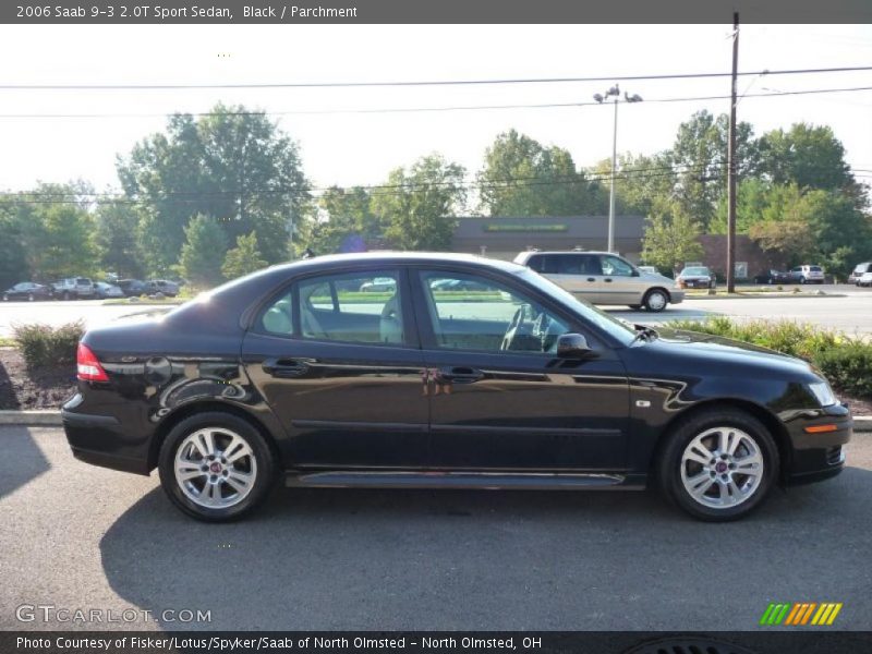 Black / Parchment 2006 Saab 9-3 2.0T Sport Sedan